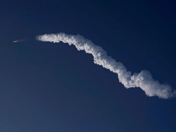 SpaceX's Starship launches from Starbase in Boca Chica, Texas, Thursday, April 20, 2023. (AP Photo/Eric Gay)