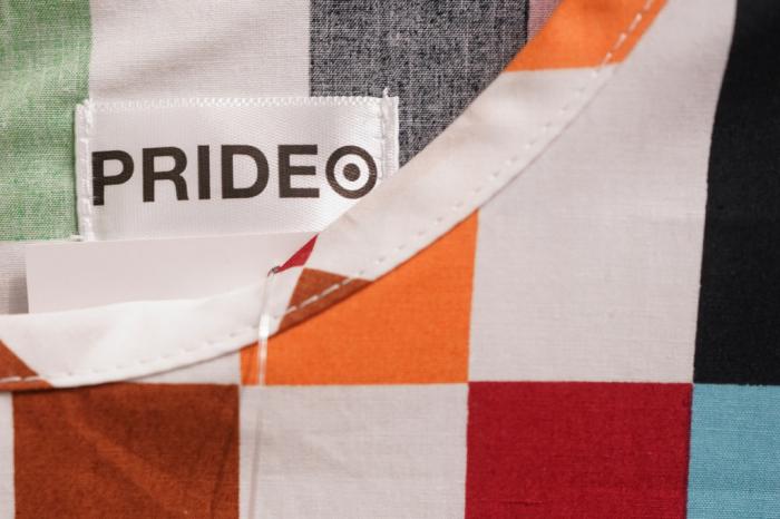 Pride month merchandise is displayed at the front of a Target store in Hackensack, N.J., Wednesday, May 24, 2023.