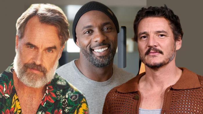 Murray Bartlett, Idris Elba, and Pedro Pascal