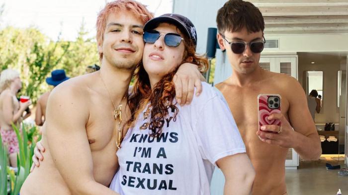 Julio Torres, Hunter Abrams, and Tom Daley