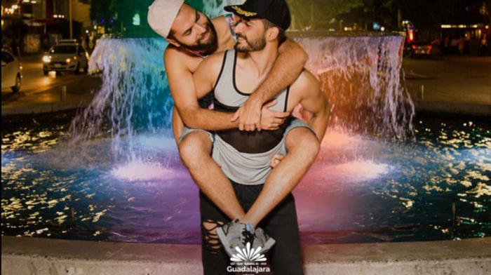 A promotional photo for Gay Games, Guadalajara