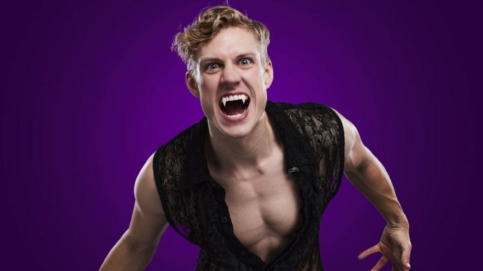 James Daly in "Dracula, A Comedy Of Terrors." photo by Matthew Murp
