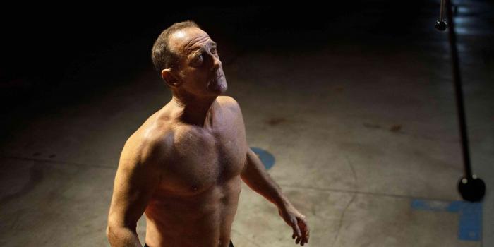 Vincent Lindon in "Titane."