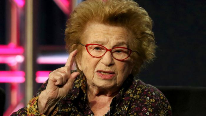 Dr. Ruth Westheimer participates in the "Ask Dr. Ruth" panel during the Hulu presentation at the Television Critics Association Winter Press Tour at The Langham Huntington, Monday, Feb. 11, 2019, in Pasadena, Calif. 