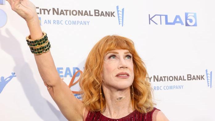 Kathy Griffin attends Project Angel Food's Lead with Love 5 - a fundraising special on KTLA at KTLA 5 on June 22, 2024 in Los Angeles, California. 