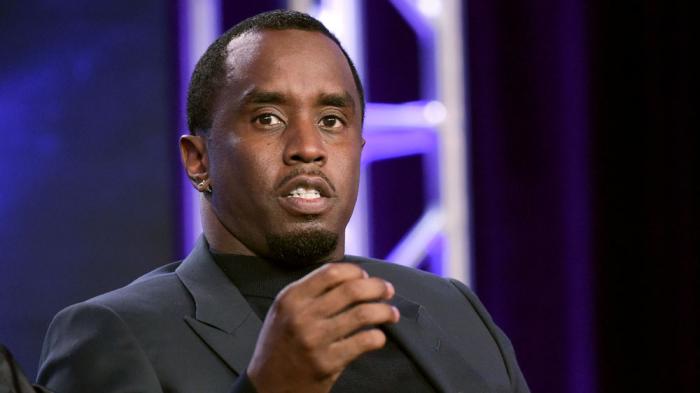 Sean 'Diddy' Combs participates in "The Four" panel during the FOX Television Critics Association Winter Press Tour in Pasadena, Calif., Jan. 4, 2018