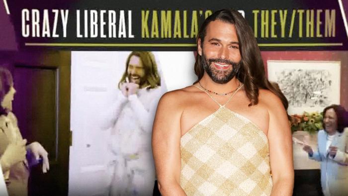 Jonathan Van Ness ridiculed in a GOP attack ad