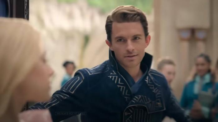 Jonathan Bailey as Fiyero in the upcoming film version of "Wicked"