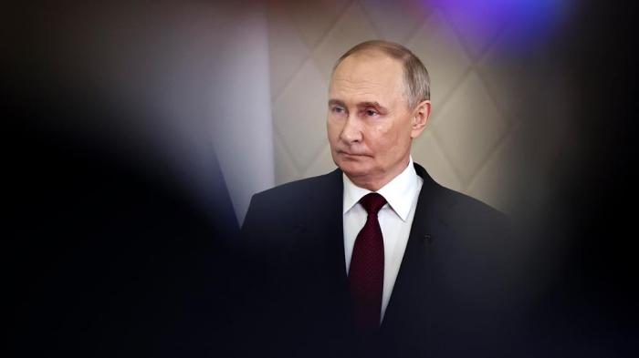 Russian President Vladimir Putin appears before the media after the summit of the Collective Security Treaty Organization in Astana, Kazakhstan, on Nov. 28, 2024. (Mikhail Tereshchenko, Sputnik, Kremlin Pool Photo via AP, File)