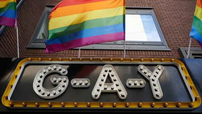 A general view of the exterior of the "G-A-Y Late" venue on October 05, 2020 in London, England