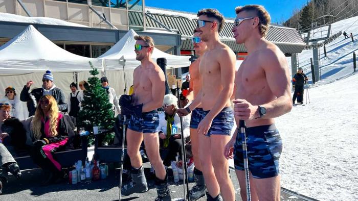 The JAXX Underwear Team at Aspen Ski Week