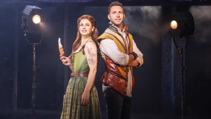 Teal Wicks and Corey Mach in the North American Tour of "& Juliet"