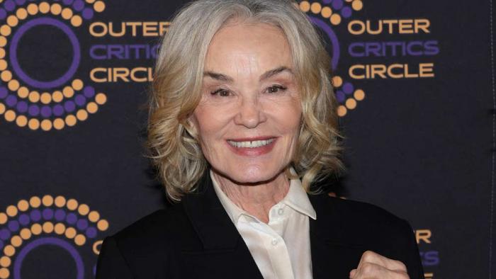 Jessica Lange attends the 2024 Outer Critics Circle Awards at The New York Public Library for the Performing Arts on May 23, 2024 in New York City.