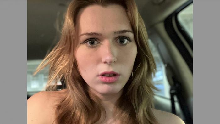 An undated selfie shows transgender woman Marcy Rheintgen