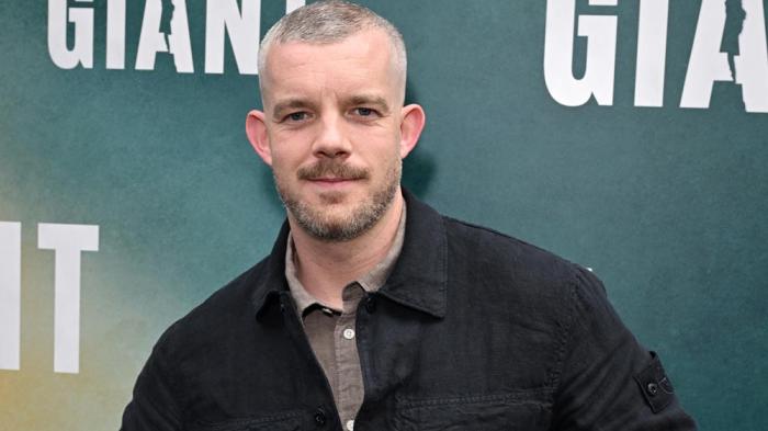 Russell Tovey attends the "Giant" West End Opening Night at the Harold Pinter Theatre on May 01, 2025 in London, England