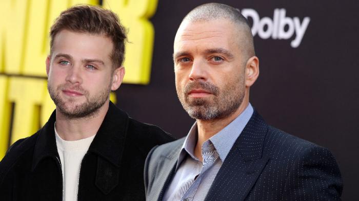 Leo Woodall and Sebastian Stan