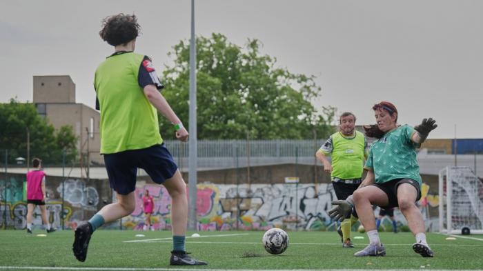 On the Day Transgender Women Soccer Players Face a Ban in England, they Play On