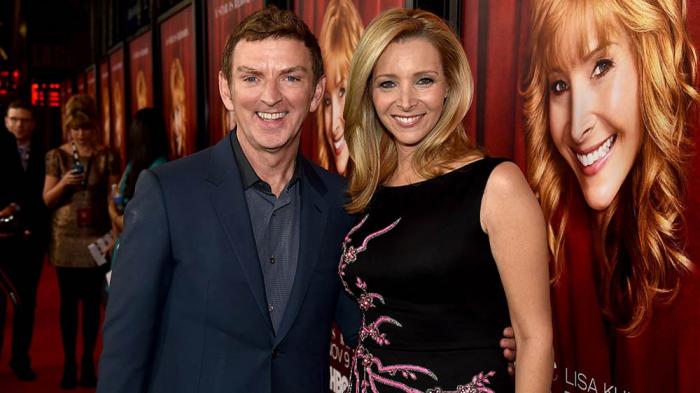 Creator/Executive Producer Michael Patrick King (L) and Creator/Executive Producer/actress Lisa Kudrow attend the premiere of HBO's "The Comeback" at the El Capitan Theatre on November 5, 2014 in Hollywood, California