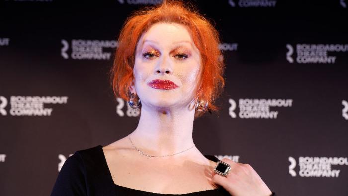 Jinkx Monsoon attends the "Pirates! The Penzance Musical" Photo Call at West Bank Cafe on March 06, 2025 in New York City. (Photo by John Lamparski/Getty Images)