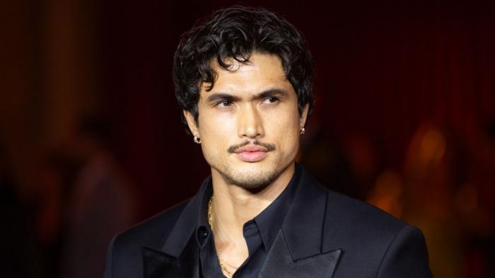 Charles Melton attends the Academy Museum of Motion Pictures 4th annual gala in partnership with Rolex at Academy Museum of Motion Pictures on October 19, 2024 in Los Angeles, California. 