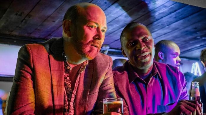 Vincent Franklin and Cyril Nri in 'Cucumber'