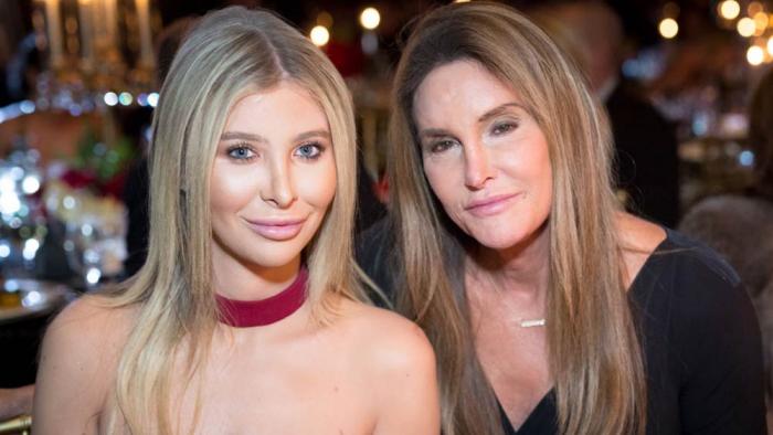 Sophia Hutchins and Caitlyn Jenner attend the Face Forward's 10th Annual "La Dolce Vita" Themed Gala at the Beverly Wilshire Four Seasons Hotel on September 22, 2018 in Beverly Hills, California
