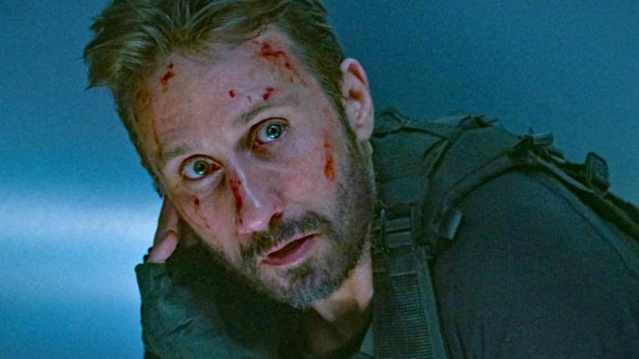 This image released by Netflix shows Matthias Schoenaerts in a scene from 'The Old Guard 2'