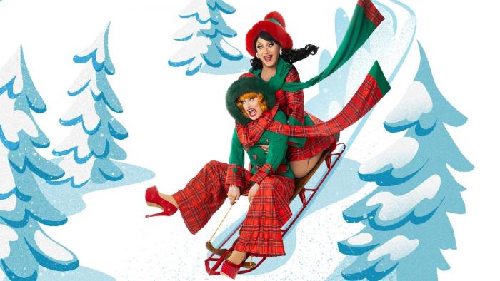 Jinkx Monsoon and Ben De La Creme