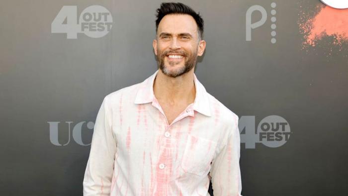 Cheyenne Jackson attends Peacock's "Queer As Folk" World Premiere Event, in partnership with Outfest's OutFronts Festival, at The Theatre at Ace Hotel on June 03, 2022 in Los Angeles, California