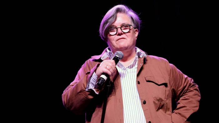 Rosie O'Donnell performs onstage during FRIENDLY HOUSE LA Comedy Benefit, hosted by Rosie O'Donnell, at The Fonda Theatre on July 16, 2022 in Los Angeles, California.