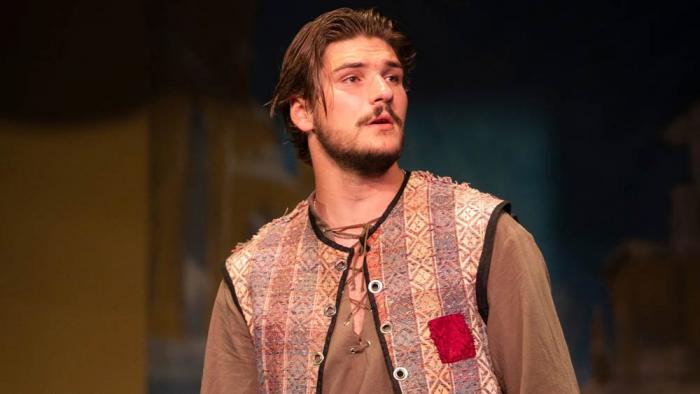 Brandon Tallardy in Granite Theatre's production of "Kiss Me, Kate"