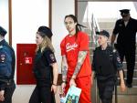 Russian Media: Out Basketball Star Brittney Griner Pleads Guilty in Russia Drugs Trial