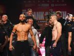 British Boxer Eubank Jr. Wears Rainbow Armband at Weigh-In