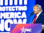 Trump Pitches a Sequel, but Shies Away from Attacking Rivals