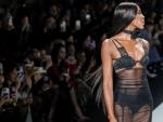 Milan Fashion Photos: Naomi Campbell Stuns at Dolce&Gabbana in Collection Highlighting Lingerie