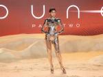 Zendaya Stuns at 'Dune: Part Two' World Premiere in Vintage Silver Cyborg Suit by Mugler