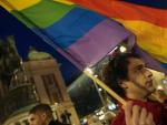 Activists and Members of Serbia's LGBTQ+ Community Protest Reported Police Harassment