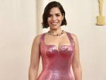 America Ferrera Stuns in Sparkly Barbie Pink, Rita Moreno Waves in Statement Black on Oscars Carpet 