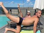 Matt Rogers Shows Off Speedo and Legs with Summery Aerobics Thirst Trap