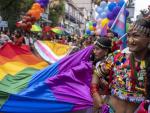 Same-Sex Couples and LGBTQ+ Activists Rally in Nepal's Capital During the Annual Pride Parade