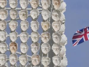 Faces of Transgender People Adorn an Artwork in London's Trafalgar Square