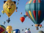 International Fiesta Fills New Mexico's Sky with Colorful Hot Air Balloons 