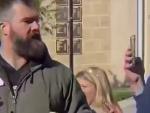Jason Kelce Slams Fan's Phone after Homophobic Slur Aimed at Brother for Dating Taylor Swift