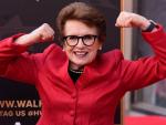 Billie Jean King Immortalized in Bronze with Star on Hollywood Walk of Fame