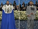 In Pinstripes and Hats, with Canes and Twists on Suiting, Met Gala Crowd Largely Did Menswear Proud