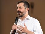 Powered-Up Pete Buttigieg Struts His Stuff in Iowa 