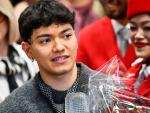 Austria Welcomes JJ Back Home with Cheers, Hugs and Roses after Winning Eurovision Song Contest