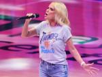 Oklahoma Native, Thunder Fan Kristin Chenoweth Performs National Anthem Before Game 7 of NBA Finals