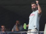 Jason Kelce Thrills Fans with American Flag Speedo and Twitter Takes Notice