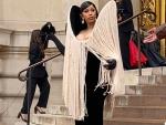 Cardi B, a Live Crow, and Schiaparelli's Monochrome Vision Open Paris Vouture Week